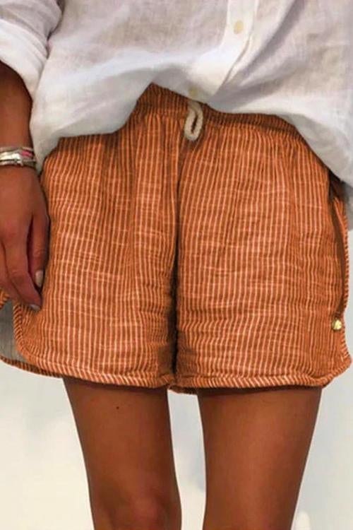 Heididress Stripes Wide Leg Shorts