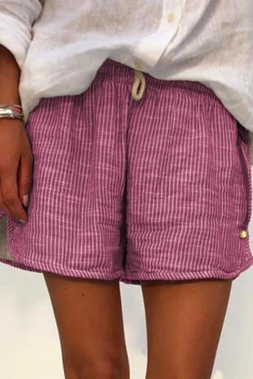 Heididress Stripes Wide Leg Shorts