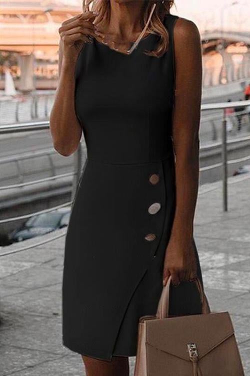 Heididress Sleeveless Office Dress