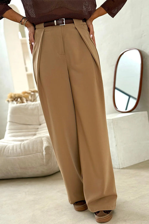 Heididress High Waist Tailored Wide Leg Trousers